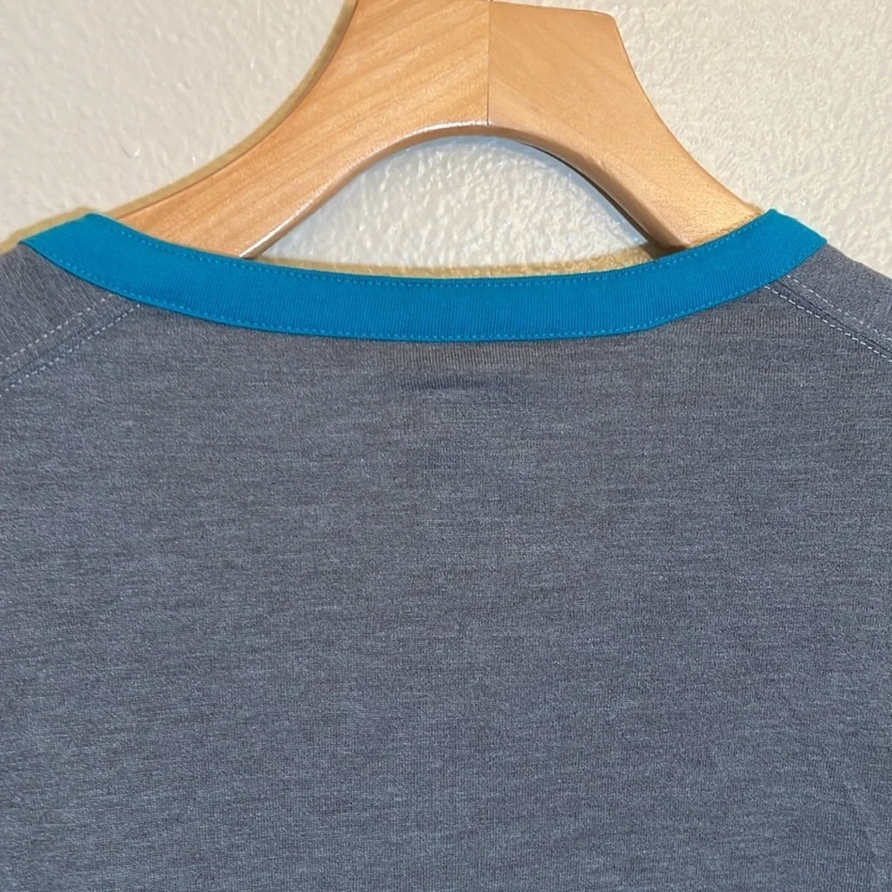 The North Face Gray Button Long Sleeve Shirt